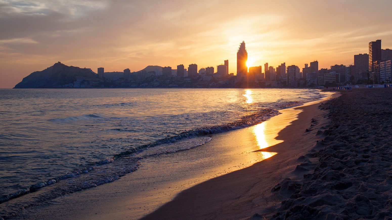 playa poniente benidorm 