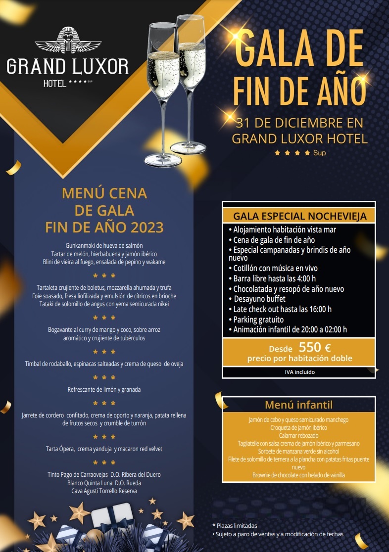 grand luxor nochevieja