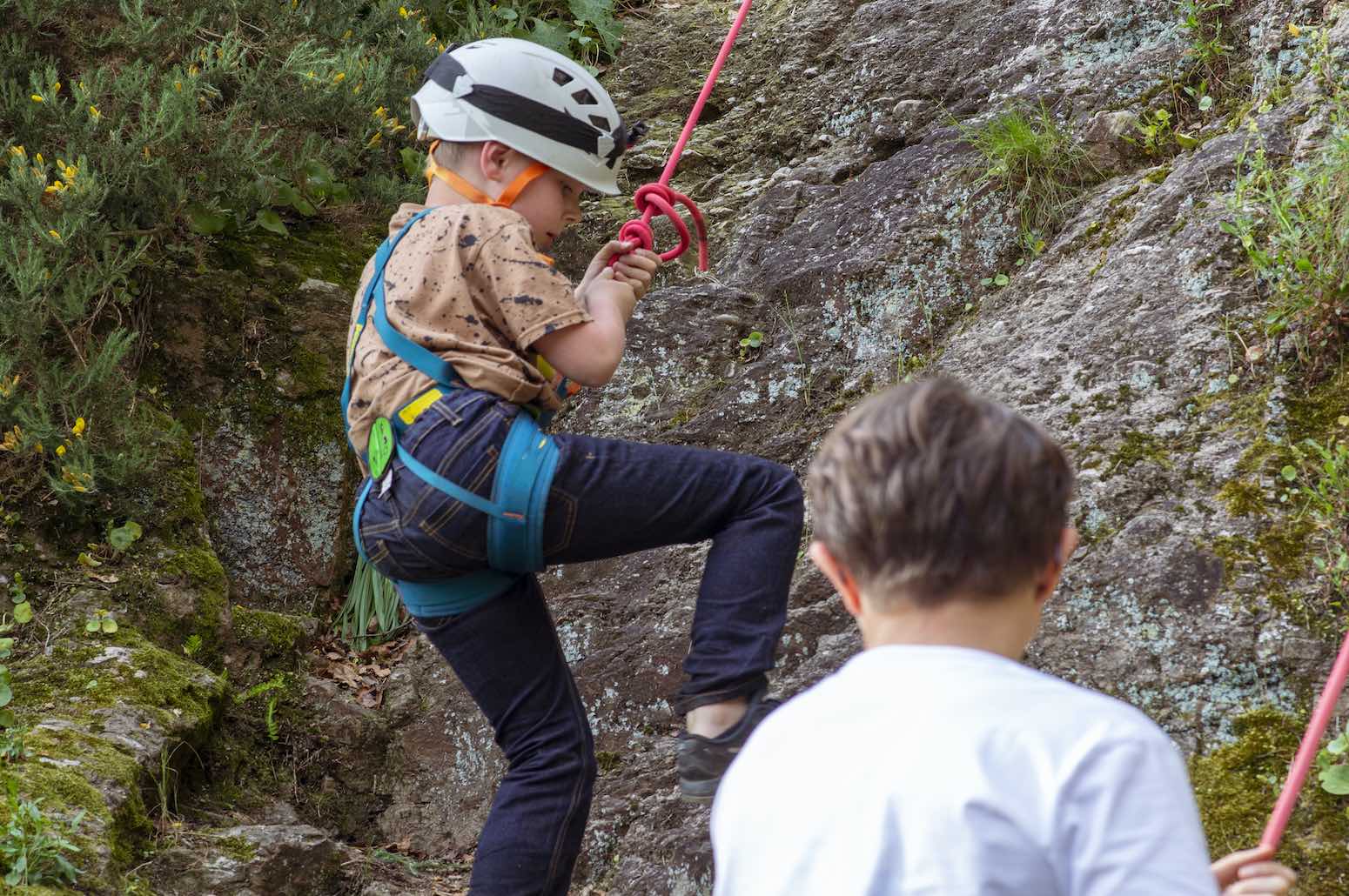 Viaje familiar con niños, barranquismo