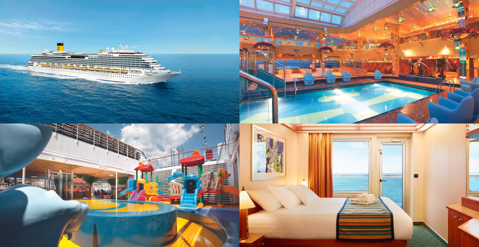 costa cruceros viajar en familia