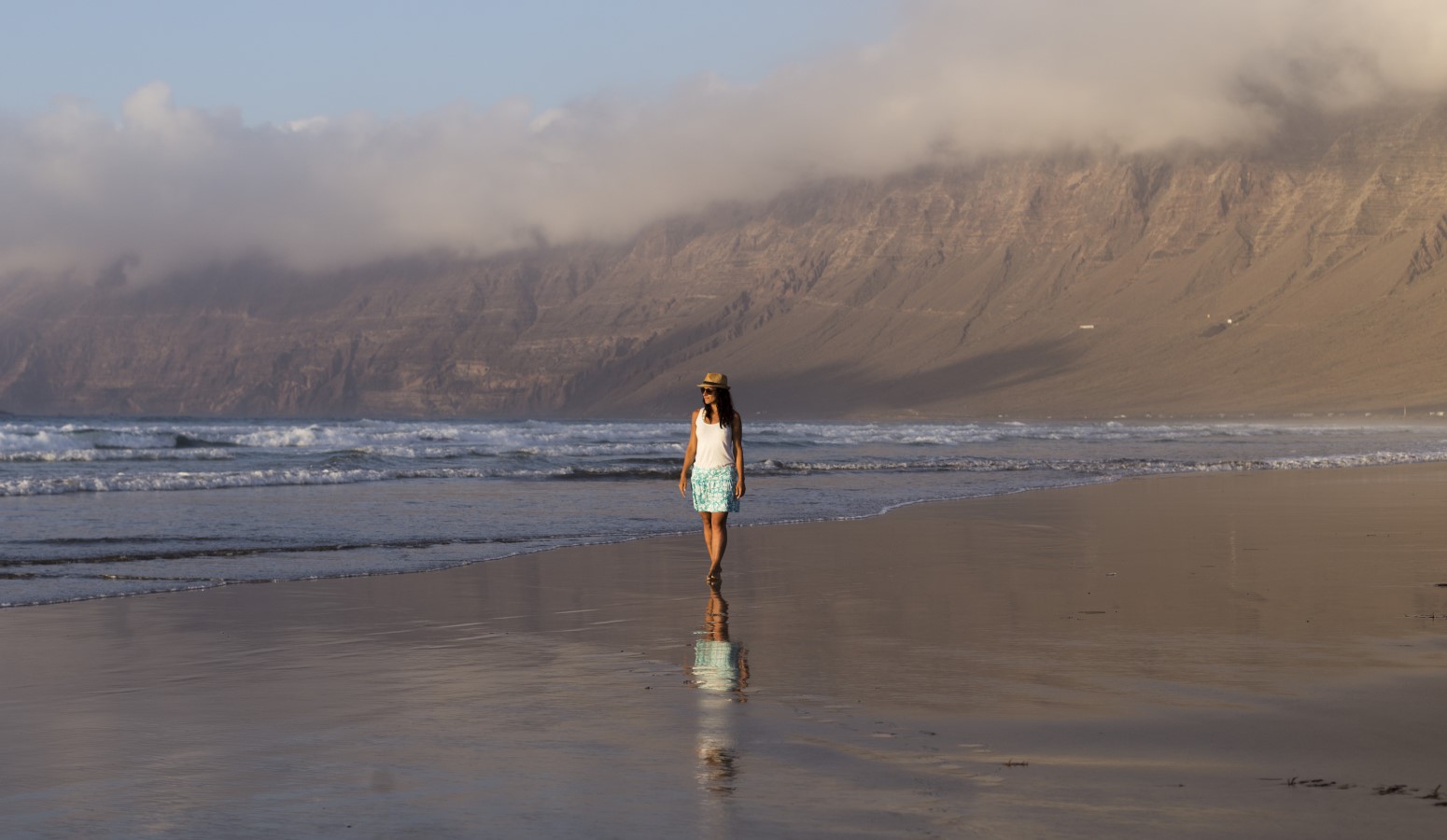 en la playa lanzarote 