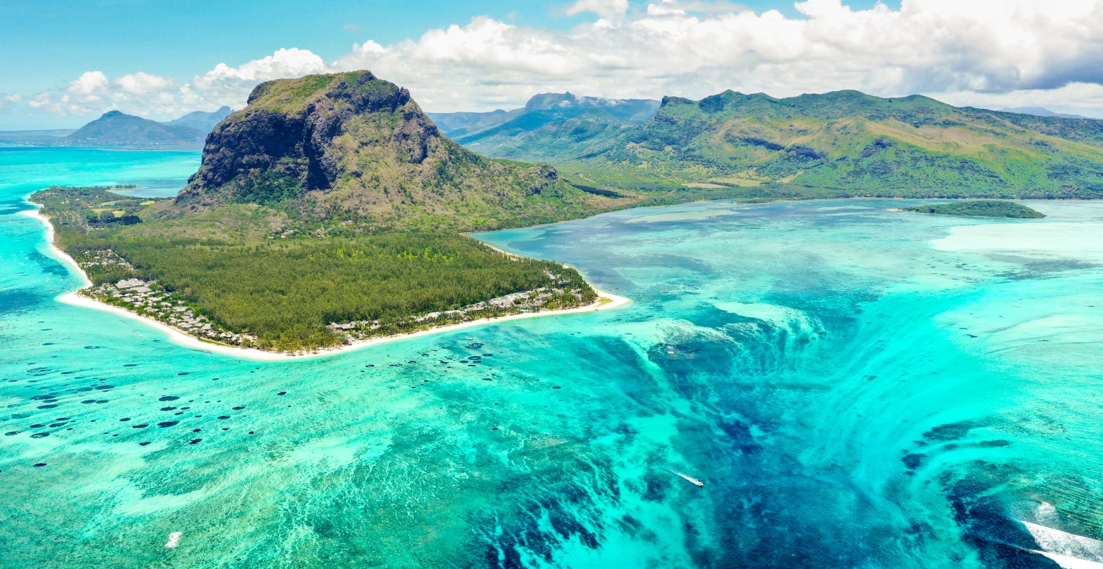le morne desde el aire