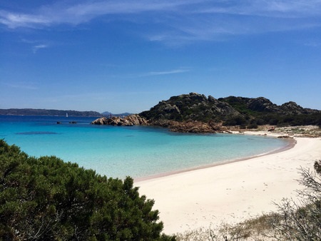 Playa rosa budelli