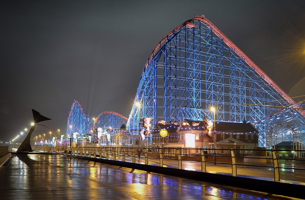 roller coaster Blackpool