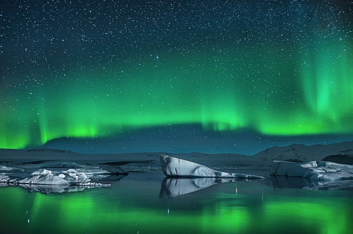 turismo en islandia luces magicas navidad