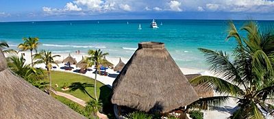 viajar en familia riviera maya con niños